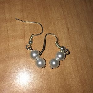 Pearl earrings